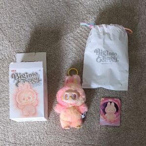 Big Into Energy Loyalty Labubu Plush Keychain With Box